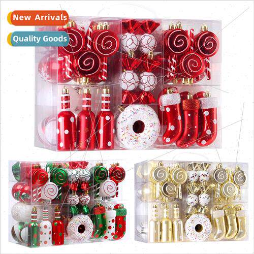 Christmas decoration  supplies candy canes cake shaped plast