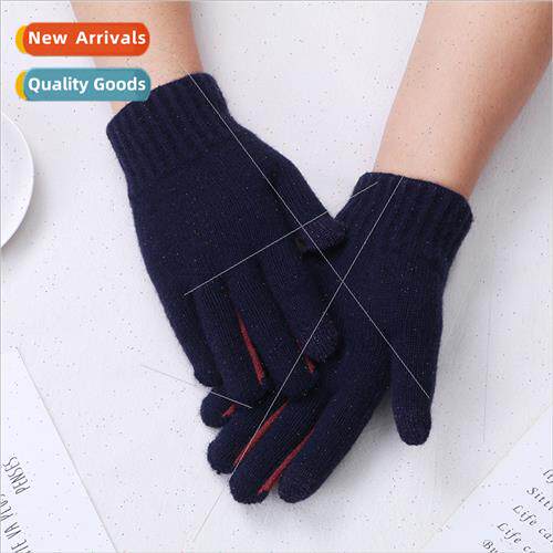 Model 2021 touchscreen gloves men winter warm padded -slip c