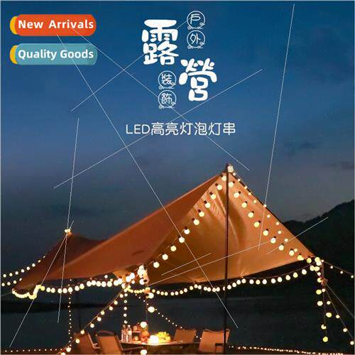 Outdoor led solar atmosphere camping lights string outdoor s