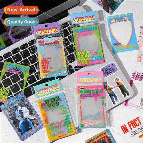 Weekly headline sticker pack creative Korea sticker material