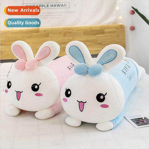 Creative straps plush rabb plush toys bunny doll sleep pillo