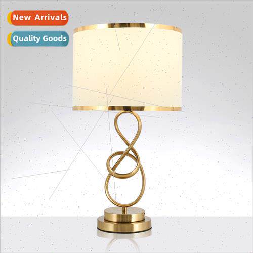 Art decorative bedroom nightsttable lamp light simple modern
