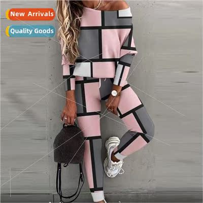 2023 Fashion New Printed Strapless Twopcs Women Set