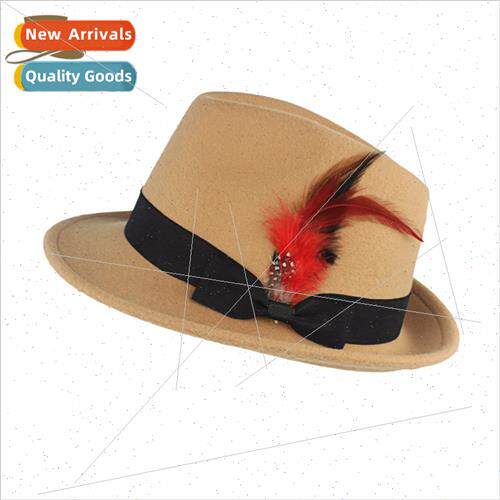 Korea  men women imation tweed bowler hat wool beanie hat re