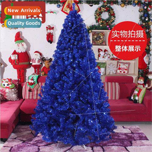 150CM Blue Christmas Tree Hotel Christmas Decorations 1.8M T