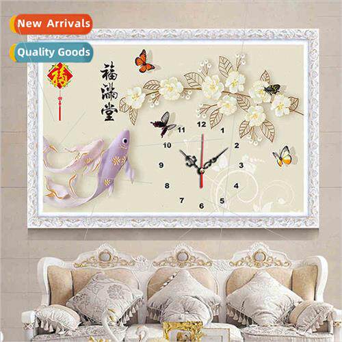 New Precision Printed Thread Embroidery Blessed Full House C