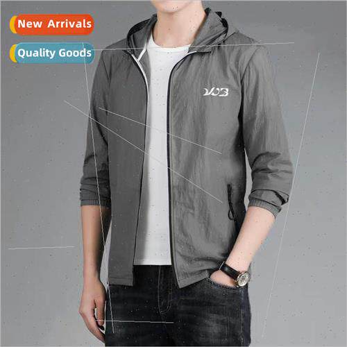 2023 summer new outdoor travel simple sunscreen male breatha