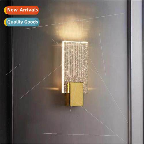 ght luxury crystal wall lamp hotel club corridor aisle led w