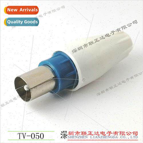 Shielded ne Plug Cable TV TV Plug 90 Degree TV Antenna Plug