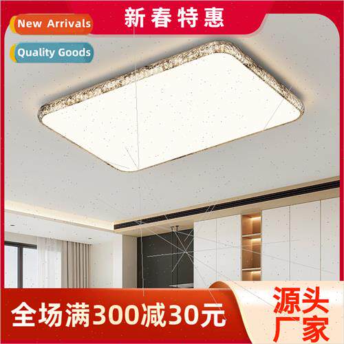 Copper living room ceiling lamp post-modern light luxury sim