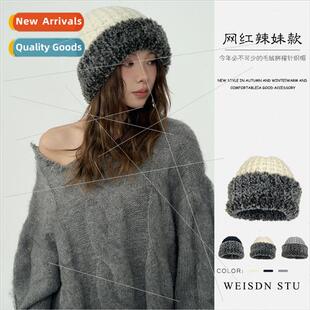 combination fisherman hat Black winter color autumn plus whe