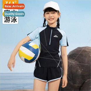 spl flat middle Childrens large girls and chil swimsus