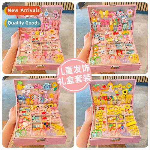 Children New Year headdress girl birthday gift jewelry box p