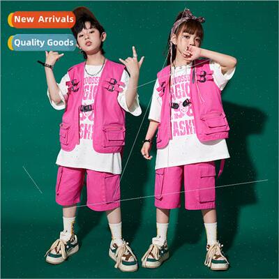 Set Dance Childrens  Clothes Hip Hop Cool Handsome Boys and