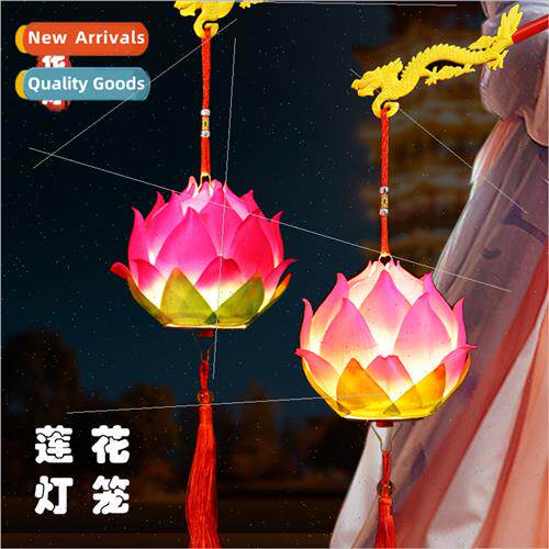 New Year lanterns lotus lanterns portable lanterns children