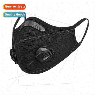 sports running and mask men outdoor warm Riding haze
