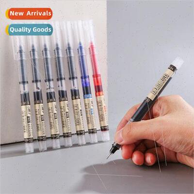 liquid quick-drying ballpoint pen 0.5m neutral pen black red