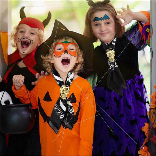 New Halloween Bow Tie Children Adult Ghost Festival Party At