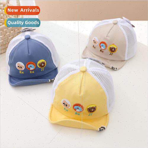Baby hat spring summer cute wh duck tongue hat boys girls Ko
