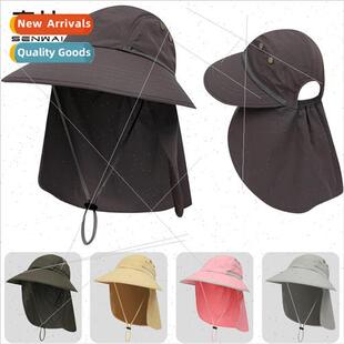 summer fisherman hat Quick sun cap children water drying