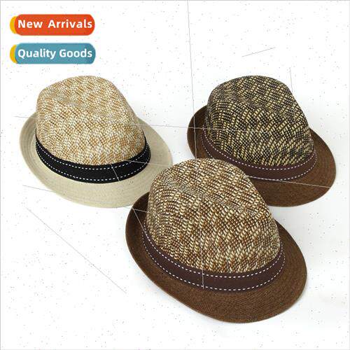 Male middle-aged elderly men summer sun hat hat old man hat