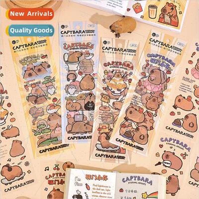 Square IslDolphin Gate Forever Flat Stickers Creative Cartoo