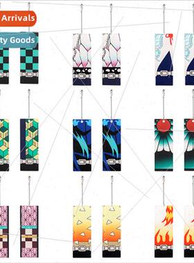 Japan manga  accessories ghosts destroy blade earrings drop
