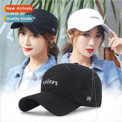 Hat women spring autumn four seasons new casual embroidery b