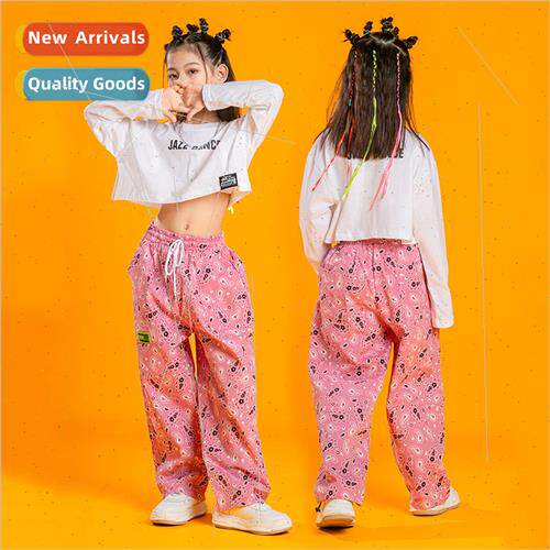 Set dance su girls children jazz dance clothes Korea fall na