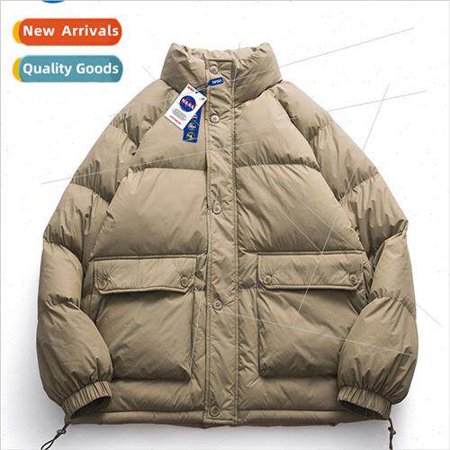 cotton jacket men winter tide thickened hundred warm down co