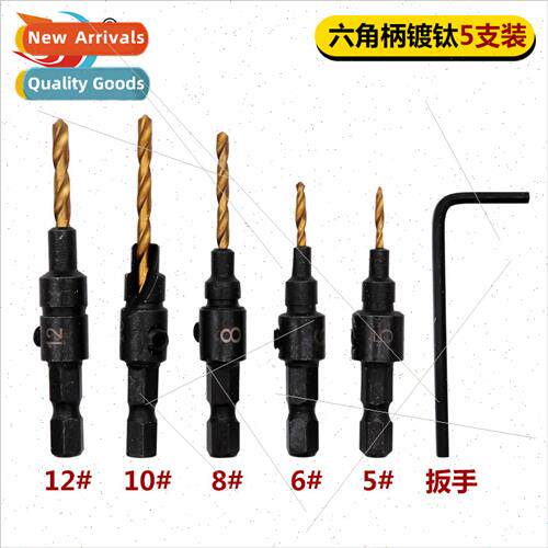 Woodworker Hole Opener Set Hexagonal Screw Hardware Tools Co