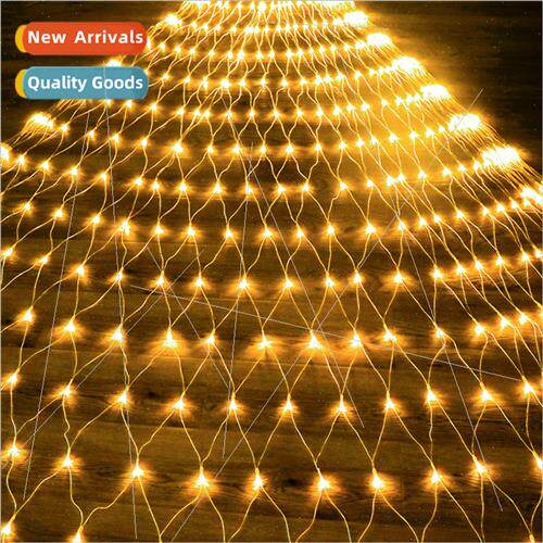 Solar net light LED colorful lights flashing lights string f