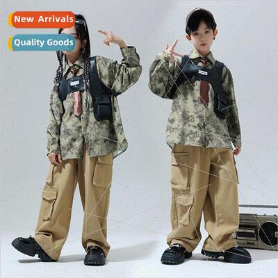 Young children tide cool set dance jazz dance walk drums lon