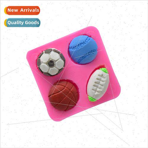 DIY Baking Basketball Football Soccer Baseball Cake Decorati