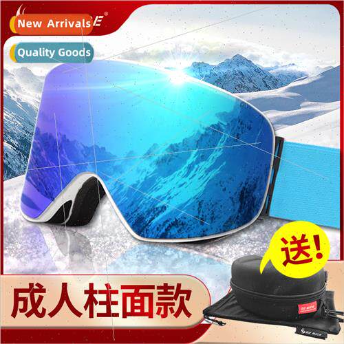 Binex Column Plated Ski Goggles Double Anti-fog Coated Ski G