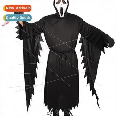 Skeleton Mask cos Reaper Costume Scream Horror cosplay Hallo