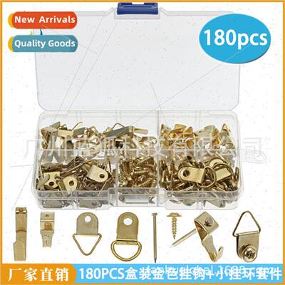 Framing Hooks Hanging Rings Screws K 180PCS Metal Picture Ho