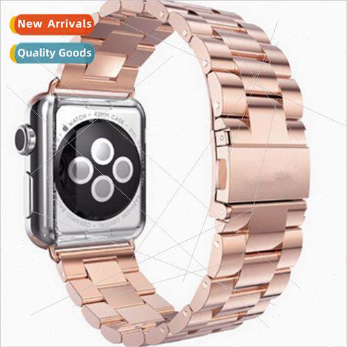 适用Apple SE/1/2/3/4/5/6 generation watch bstainless steel w