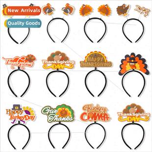 bands hair party decorations headban New turkey Thanksgiving