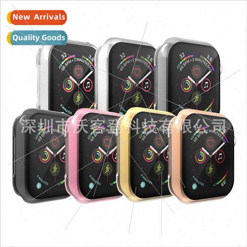 适用Apple watch full package plating TPU watch case apple wa