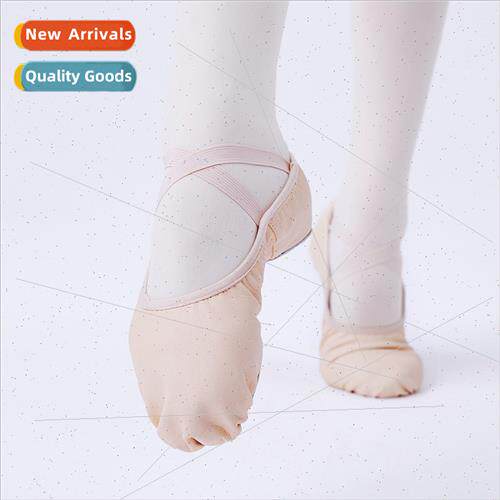 Childrens Dance Shoes Girls Summer Soft Bottom Full Leather