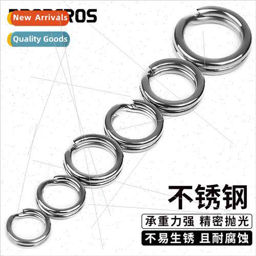 Stainless Steel Double Flattened Ring Loyalist re Rings DAC0