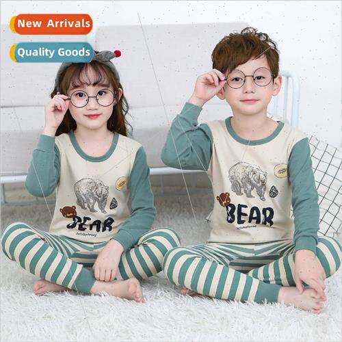 2022 new children underwear set fall winter children clothin
