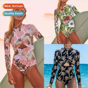 Printed Swimsu Small Surf New Conservative piece One 2023