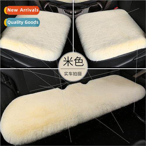 Car cushion winter plush single-seater threepcs imation rabb