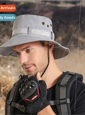 9222 new outdoor mountaineering fishing hat men large brim s