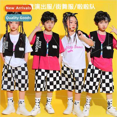 Childrens Set Dance  Clothes Boys Drummer Permance Clothes G