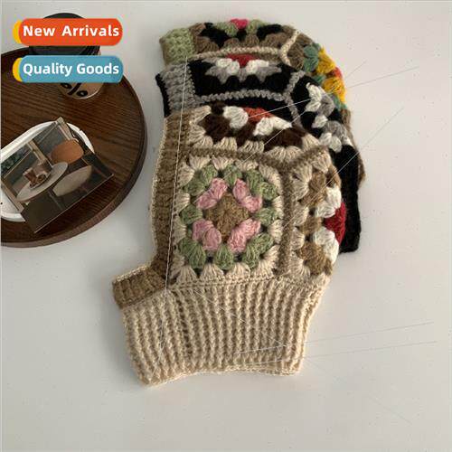 Handmade Crochet Barak Laffa Hat Women Winter Korea Warm Knt