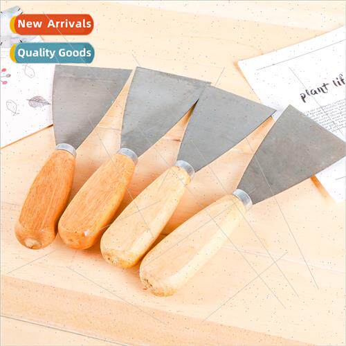 Paint Plaster Knife Wooden Handle Plaster Knife Shovel Knife