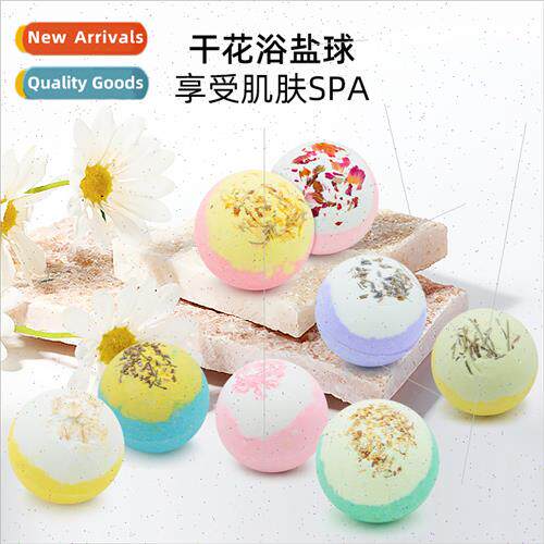 Extra Mixed ColoursDry Flower Bath Salt Balls100g Bath Salt